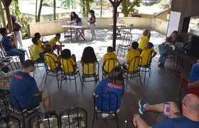 Crianças do projeto Clin Social participam de um dia de diversão e aprendizado