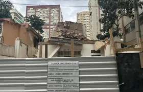 Desabamento de imóvel em Icaraí deixa um trabalhador ferido