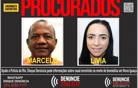 Disque Denúncia pede informações sobre casal envolvidos na morte de biomédica em Nova Iguaçu, na Baixada Fluminense