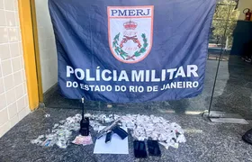 Dupla é presa com pistola e grande quantidade de drogas em Niterói; Vídeo