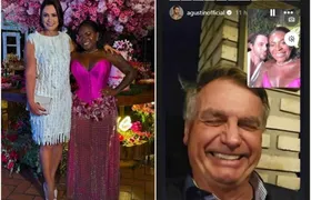 Em sua festa de aniversário, Jojo Todynho recebe Michelle Bolsonaro e anuncia entrada para a política