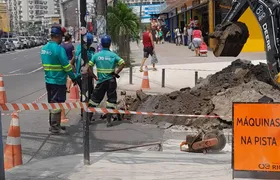 Falta de água preocupa comerciantes no Centro de São Gonçalo