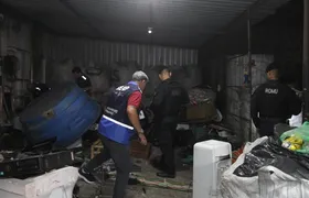 Ferro-velho ilegal é fechado em São Miguel, São Gonçalo