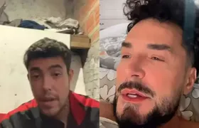 Filho de Latino vive em oficina após rompimento com o pai e acusa cantor de abandono e humilhação