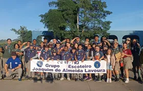 Grupo de escoteiros de São Gonçalo celebra aniversário de 9 anos