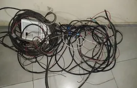 Guarda Municipal prende em flagrante homem que furtava cabos no Alcântara, SG