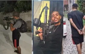 'Homem de guerra' do CV de SG que ostentava armas na internet é preso em Niterói