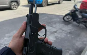 Homem é preso com uma pistola em Santa Luzia, São Gonçalo