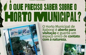 Horto Municipal de Itaboraí abre as portas para visitação com agendamento prévio