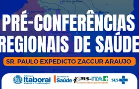 Itaboraí realiza Pré-Conferências Regionais de Saúde a partir de agosto