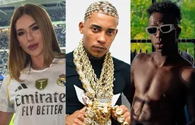 MC Poze do Rodo brinca com suposto romance entre Vini Jr. e Virgínia durante jogo do Real Madrid