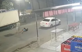 Motorista de app atropela mulher e arrasta homem por 300 metros; vídeo