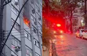 Mulher morre após incêndio em apartamento em Icaraí