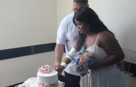 Noiva passa mal, é internada e casamento acontece dentro de hospital na Zona Oeste