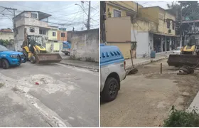 Operação da PM retira 12 toneladas de barricadas em bairros de São Gonçalo; Vídeos