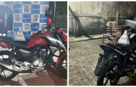 PM recupera três motos roubadas e prende autor do crime em Maricá
