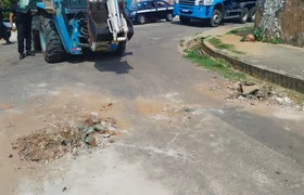 PM retira 400kg de barricadas instaladas pelo tráfico no Serrão, em Niterói