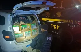 PRF e PF apreendem 65 litros de lança-perfume na BR-101