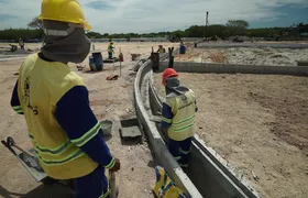 Parque RJ, em São Gonçalo, tem 40% das obras concluídas