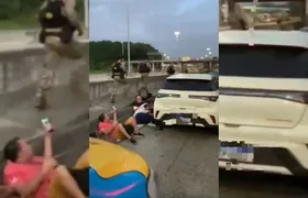 Passageiros e motoristas ficam em meio a tiroteio na Avenida Brasil e na Linha Vermelha