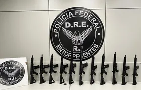 Polícia Federal apreende 11 fuzis durante operação no Rio