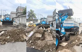 Polícia remove barricadas em diferentes pontos do Jardim Catarina; vídeo
