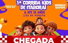 Prefeitura promove a 1ª Corrida Kids de Itaboraí no dia 3 de agosto