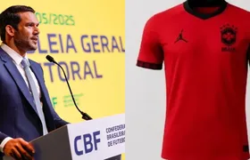 Presidente da CBF confirma que camisa vermelha da Seleção foi vetada; “realmente estava em produção”
