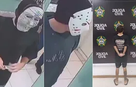 Preso suspeito de assaltar casa de câmbio em festa à fantasia no Recreio