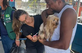 Primeira etapa da campanha de vacinação antirrábica imuniza mais de 52 mil cães e gatos em São Gonçalo
