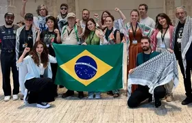 Primeiro deportado da delegação brasileira da flotilha chega ao Brasil nesta segunda (6)