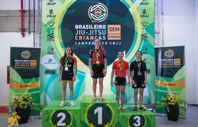Primeiro lugar do pódio: Atleta gonçalense conquista três títulos nacionais consecutivos de Jiu-Jitsu