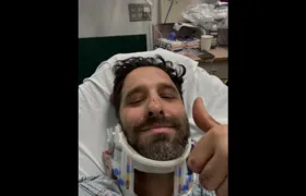 Rafinha Bastos sofre acidente em Nova Iorque: 'Apaguei no meio da rua'