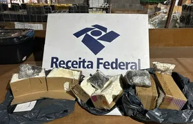 Receita Federal apreende R$ 30 mil em ecstasy e crack em transportadora no Rio de Janeiro; Vídeo