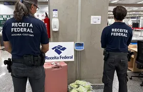 Receita Federal apreende cerca de R$ 2 milhões em metanfetamina com passageira no Aeroporto do Galeão/RJ; Vídeo!