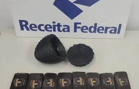Receita Federal apreende haxixe em encomenda no Aeroporto do Galeão/RJ