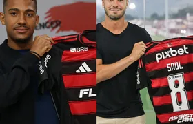 Samuel Lino e Saúl são regularizados e podem estrear pelo Flamengo