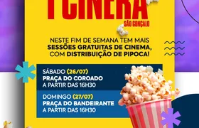 São Gonçalo tem mais um final de semana com cinema gratuito