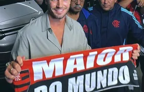 Saúl chega ao Rio para ser o primeiro reforço do Flamengo na janela