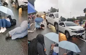 Sete pessoas são atropeladas em acidentes na Avenida Presidente Vargas