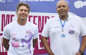 Suderj une esforços e promove aulão de defesa pessoal com o judoca Flávio Canto para 40 mulheres na Rocinha