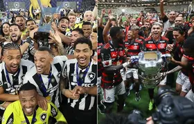 Supercopa do Brasil: Botafogo e Flamengo farão primeiro clássico carioca da história da competição