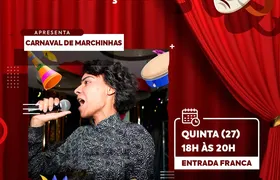 Teatro Municipal recebe Baile de Carnaval de Marchinhas