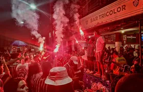 Torcida tricolor em São Gonçalo celebra campanha histórica do Fluminense após eliminação