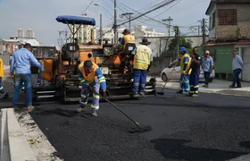 Trecho do MUVI é pavimentado na Estrela do Norte