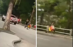 Vendedor ambulante recupera isopor apreendido do carro da Seop