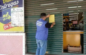 Vigilância Sanitária interdita mercado em Alcântara e apreende 427 kg de produtos impróprios
