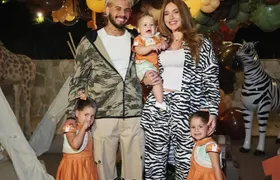 Virginia Fonseca e Zé Felipe comemoram juntos o mêsversário de José Leonardo