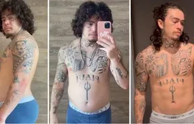 Whindersson Nunes mostra 'antes e depois' para luta da última sexta-feira (15)