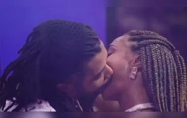 BBB 25: Diogo e Aline protagonizam o primeiro beijo da edição; Confira!